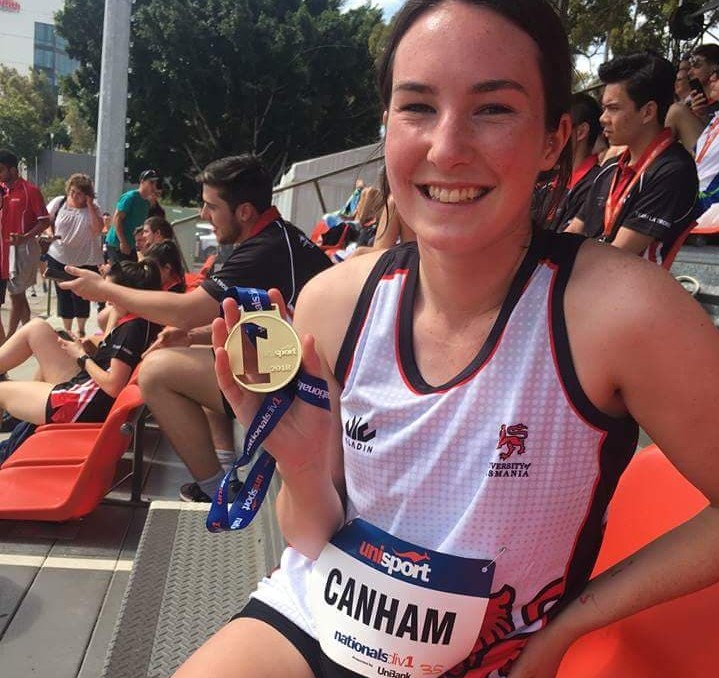 Gold for Canham at UniGames